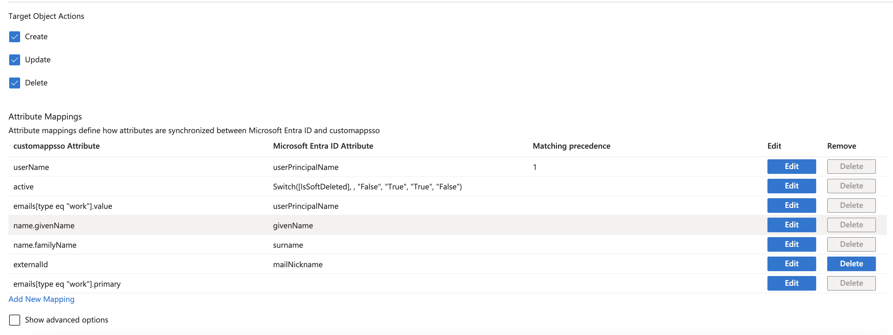 Edit the attributes so they match the list as shown. Edit the attributes so they match the list as shown.